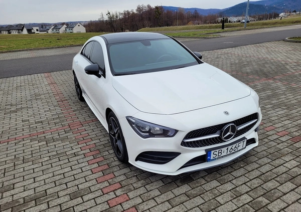 Mercedes-Benz CLA cena 213900 przebieg: 9977, rok produkcji 2023 z Biała małe 379